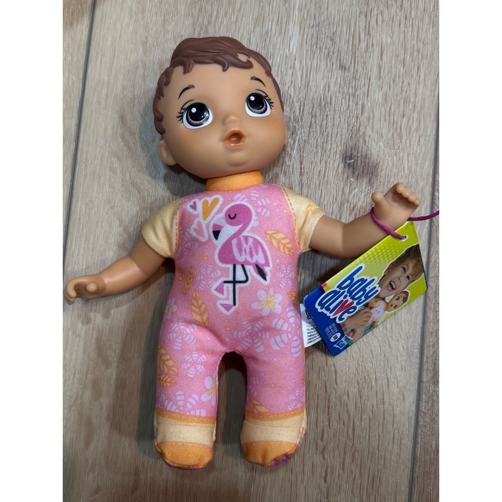 Baby Alive Mini Pink Flamingo Plush Doll Hasbro NWT